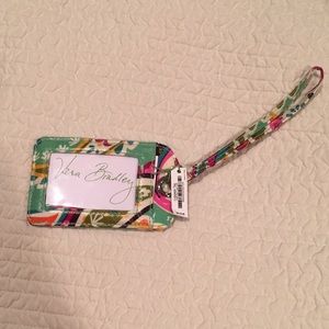 Vera Bradley luggage tag
